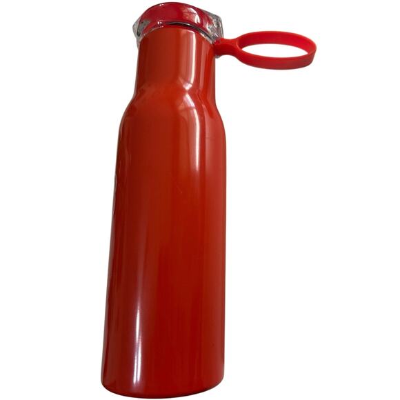 Built Insulated 18oz stainless steel Hot Cocoa  thermos w/flip top Red NWT - Picture 2 of 8